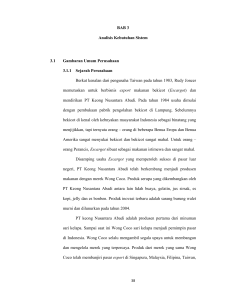 BAB 3 Analisis Kebutuhan Sistem 3.1 Gambaran Umum