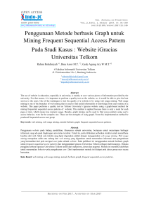 Penggunaan Metode berbasis Graph untuk Mining Frequent