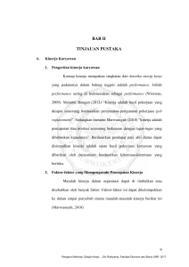 BAB II TINJAUAN PUSTAKA