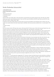 Stroke Perdarahan Intracerebral