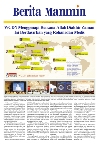 WCDN Menggenapi Rencana Allah Diakhir Zaman