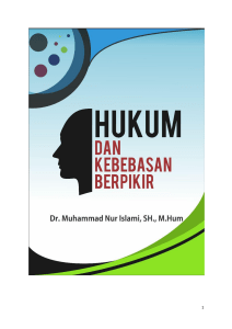 HUKUM DAN KEBEBASAN BERPIKIR (873.2