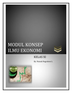 modul konsep ilmu ekonomi