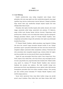 1 BAB 1 PENDAHULUAN 1.1. Latar Belakang