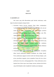 67 BAB V PENUTUP 5.1 KESIMPULAN Dari uraian yang telah