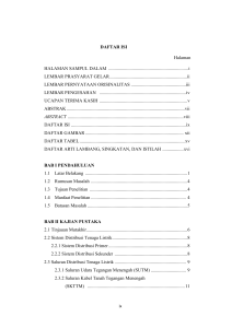 DAFTAR ISI Halaman HALAMAN SAMPUL DALAM