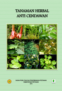 tanaman herbal anti cendawan - Balai Besar Penelitian Veteriner