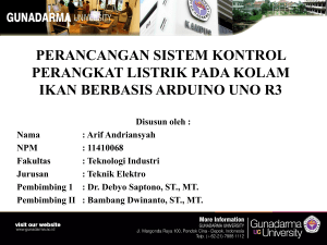 PPT Sidang Skripsi Arif Andriansyah