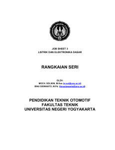 rangkaian seri - Staff Site Universitas Negeri Yogyakarta