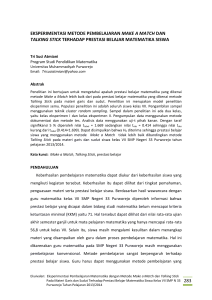 283 eksperimentasi metode pembelajaran make a