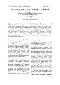 The 2 University Research Coloquium 2015 ISSN