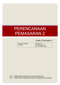 perencanaan pemasaran 2