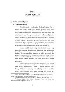 bab ii kajian pustaka - UIN SMH Banten Institutional Repository