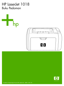 HP LaserJet 1018 User Guide