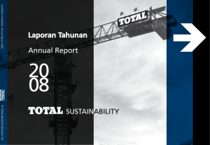 LAPORAN TAHUNAN Annual Report 2008