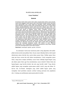 jsh Jurnal Sosial Humaniora, Vol 4 No.2, November 2011 109