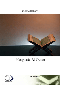 Menghafal Al-Quran oleh Yusof Qardhawi