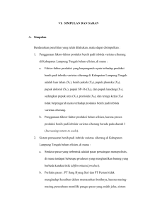 VI. SIMPULAN DAN SARAN A. Simpulan Berdasarkan penelitian