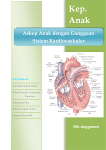 askep anak dgn ggn sistem kardiovaskuler