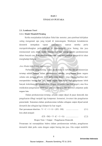 8 BAB 2 TINJAUAN PUSTAKA 2.1. Landasan Teori 2.1.1. Model