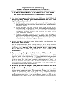 1 FREQUENTLY ASKED QUESTION (FAQ) PBI NO.17/21/PBI/2015