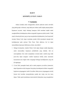 bab iv kesimpulan dan saran