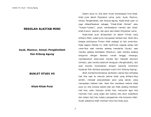 sekolah alkitab mini