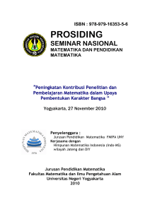 prosiding - Digital Repository Universitas Negeri Medan