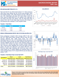 macroeconomic report juni , 2014