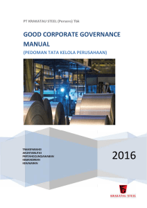 good corporate governance manual