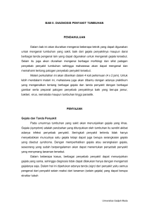 BAB II. DIAGNOSIS PENYAKIT TUMBUHAN