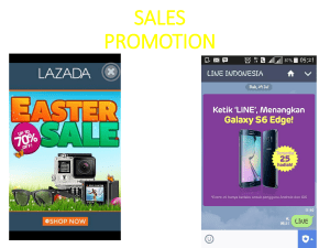 SALES PROMOTION