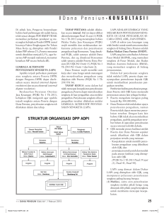 I Dana Pensiun -kONSuLTASI I - Asosiasi Dana Pensiun Indonesia