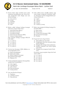K13 Revisi Antiremed Kelas 10 EKONOMI