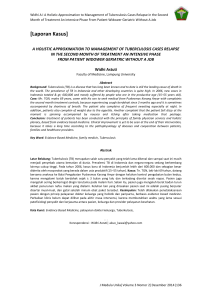 Laporan Kasus - Jurnal Fakultas Kedokteran Universitas Lampung