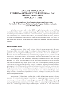 ANALISIS TRIWULANAN PeRkembANgAN