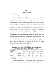 BAB I PENDAHULUAN A. Latar Belakang Pembangunan ekonomi