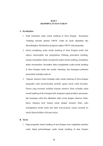 1 BAB V KESIMPULAN DAN SARAN A. Kesimpulan 1. Studi