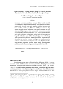 jurnal pendidikan jasmani dan olahraga