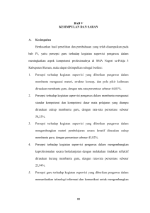 BAB V KESIMPULAN DAN SARAN A. Kesimpulan Berdasarkan