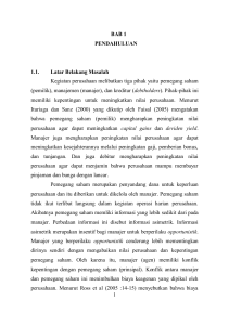 1 BAB 1 PENDAHULUAN 1.1. Latar Belakang Masalah Kegiatan