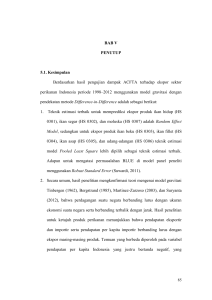 BAB V PENUTUP 5.1. Kesimpulan Berdasarkan hasil