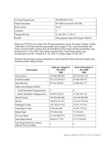 No Surat/Pengumuman 001/DIR/PI/IV/2011 Nama