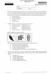 UN BIO 2014 – Fenomena-Manakah