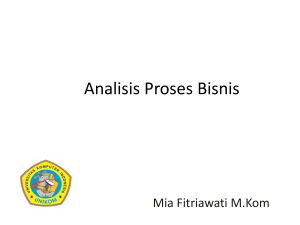 Analisis Proses Bisnis