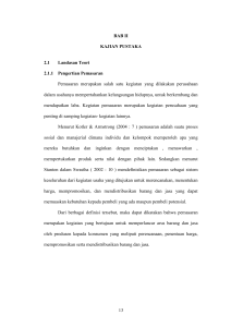 13 BAB II KAJIAN PUSTAKA 2.1 Landasan Teori 2.1.1 Pengertian