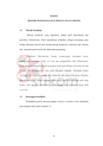 BAB III METODE PENELITIAN DAN PERANCANGAN SISTEM 3.1