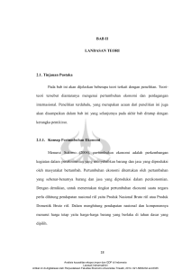 BAB II LANDASAN TEORI 2.1. Tinjauan Pustaka Pada