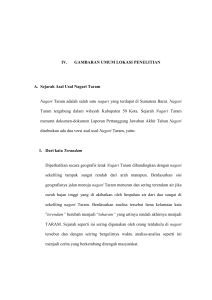 49 IV. GAMBARAN UMUM LOKASI PENELITIAN A. Sejarah Asal