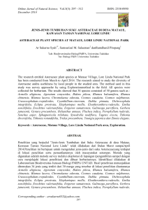 Online Jurnal of Natural Science, Vol.3(3): 297 - 312